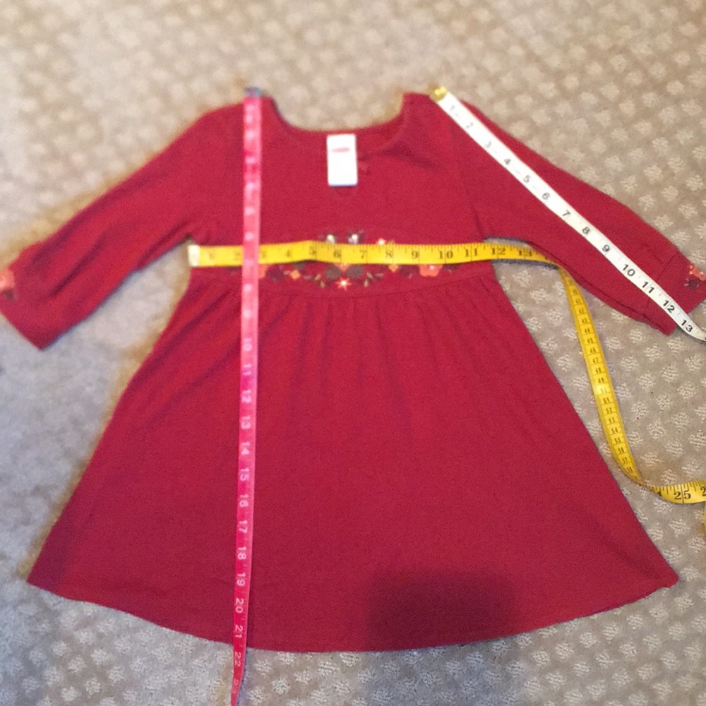 🎉HP🎉 Gymboree ❤️Hearts & 🌹Flowers Dress Girls 3 - Picture 6 of 6